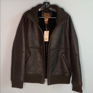 UGG Australia “Braxton Shearling Bomber”